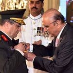 صدر آصف علی زرداری نے ترک بری افواج کے کمانڈر کو نشان امتیاز (ملٹری) کا اعزاز عطا کیا
