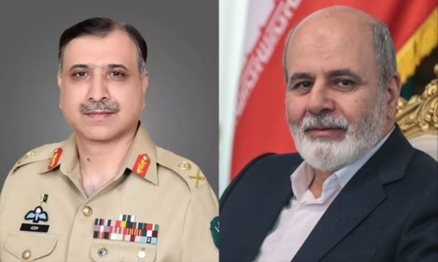 آئی ایس آئی سربراہ سے ایرانی ہم منصب کا رابطہ باہمی تعاون پرتبادلہ خیال