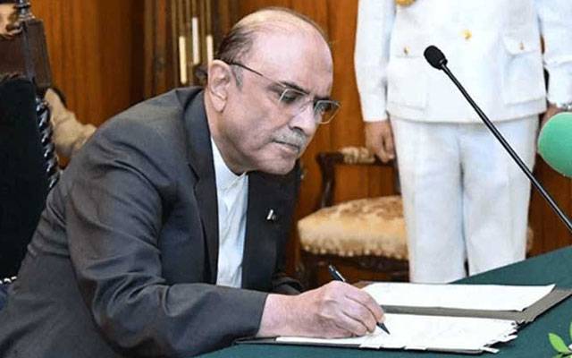 صدر مملکت آصف علی زرداری نے ورچوئل اثاثہ جات ریگولیٹری اتھارٹی آرڈیننس 2025 جاری کردیا
