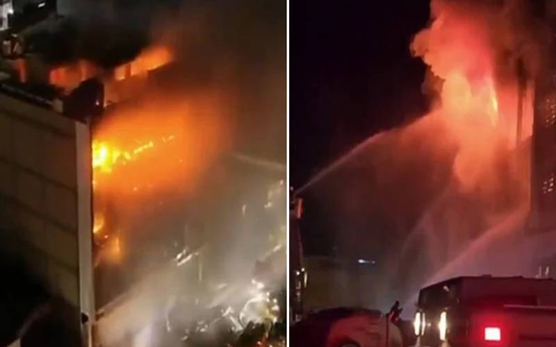 عراق کے مشرقی شہر الکوت میں ہائپر مارکیٹ میں لگنے والی آگ کے نتیجے میں 60 افراد ہلاک ہوگئے