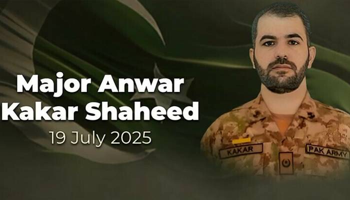 پاک فوج کے میجر انور کاکڑ دہشتگردوں کے حملے میں شہید