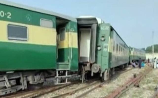 اسلام آباد ایکسپریس ٹرین کو حادثہ پٹری ٹوٹنے کے باعث پیش آیا ابتدائی رپورٹ