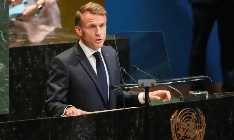 ٹرمپ غزہ تنازع ختم کرانے پر ہی نوبیل امن انعام جیت سکتے ہیں فرانسیسی صدر