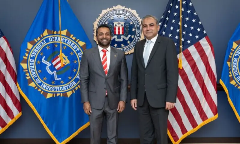 واشنگٹن محسن نقوی کی ڈائریکٹر ایف بی آئی سے ملاقات انسداد دہشتگردی تعاون پر تبادلہ خیال