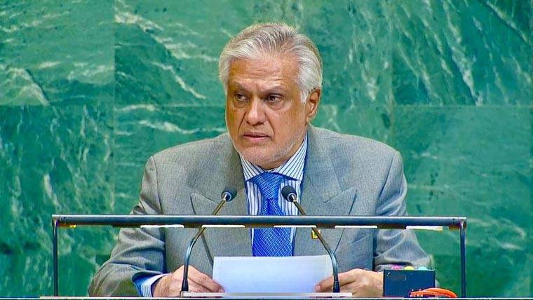 پاکستان 1988 میں ہی فلسطینی ریاست کو تسلیم کر چکا ہے اور ہمیشہ فلسطینی عوام کی جدوجہد کے ساتھ کھڑا رہے گا