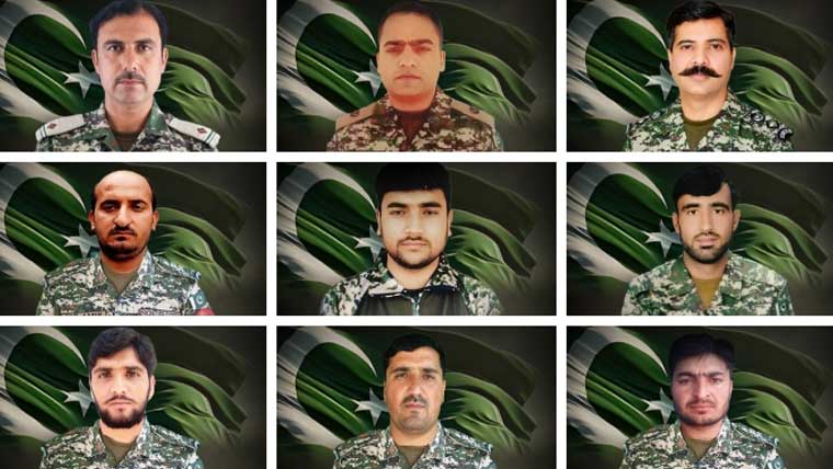 پاک فورسز کی بہادری آپریشن میں 19 دہشتگرد ہلاک لیفٹیننٹ کرنل اور میجر شہید