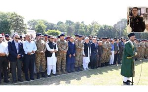 ڈیرہ اسماعیل خان سرزمینِ پاک کا سپاہی سپردِ خاک  وزیراعظم اور فیلڈ مارشل شریک