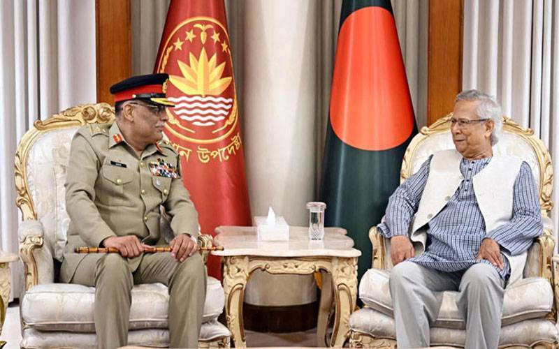 چیئرمین جوائنٹ چیفس کا بنگلہ دیش کا دورہ، دفاعی و فوجی روابط کو وسعت دینے کے عزم کا اعادہ