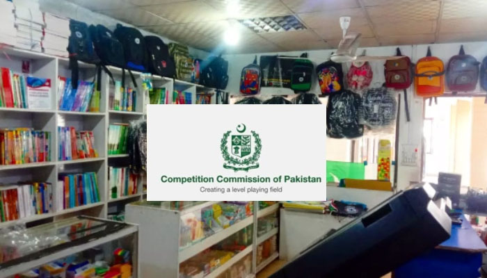 اسکول کے لوگو والی نوٹ بکس ورک بکس اور یونیفارم کی مشروط فروخت پر مسابقتی کمپٹیشن کمیشن نے 17 بڑے نجی سکول سسٹمز کو شوکاز نوٹس جاری کر دیے