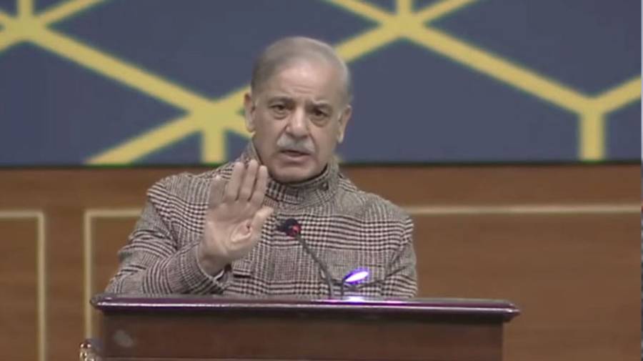 وزیراعظم شہباز شریف نے کہا ہے کہ افغانستان سے لوگ یہاں آکر دہشت گردی کرتے ہیں