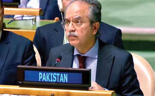 مقبوضہ فلسطینی علاقوں پراسرائیلی قبضہ ختم ہونا چاہئے عاصم افتخار