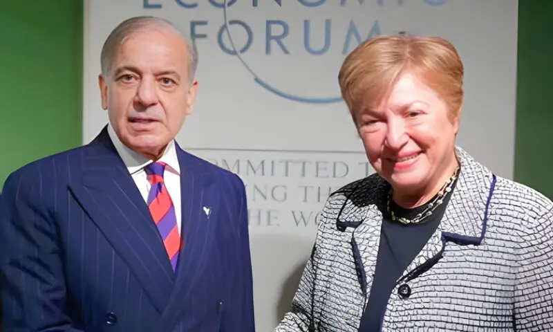 آئی ایم ایف کی مینیجنگ ڈائریکٹر کی شہباز شریف حکومت کی معاشی اصطلاحات کی تعریف