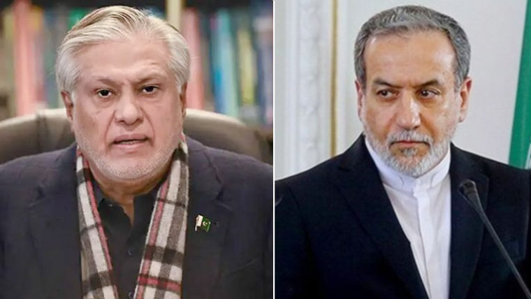 اسحاق ڈار کا ایرانی وزیر خارجہ سے رابطہ خطے کی صورتحال پر تبادلہ خیال