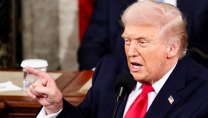 پاکستان اور بھارت سمیت 8 جنگیں رکوائیں ٹرمپ اسٹیٹ آف یونین خطاب میں بھی پاک بھارت جنگ کا ذکر نہ بھولے