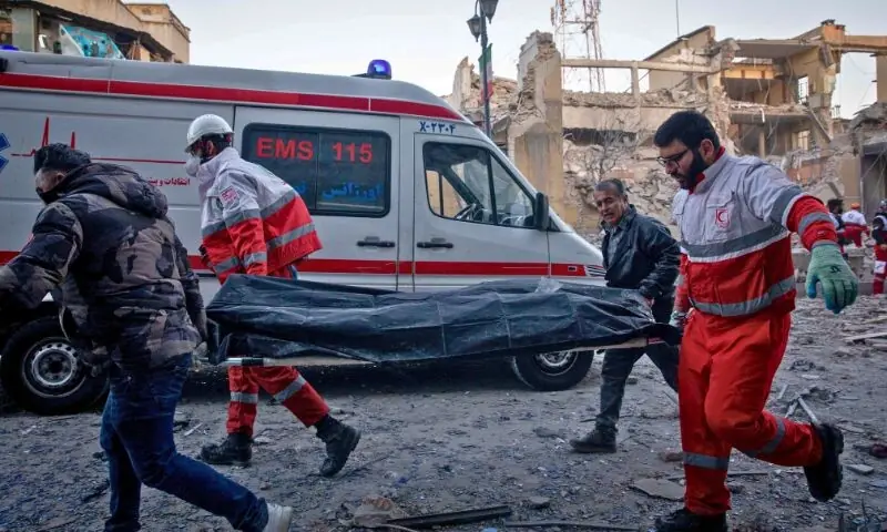 ایران میں ہلاکتوں کی تعداد 1045 ہوگئی مزید حملوں کی تیاریاں جاری ہیں امریکی وزیر دفاع