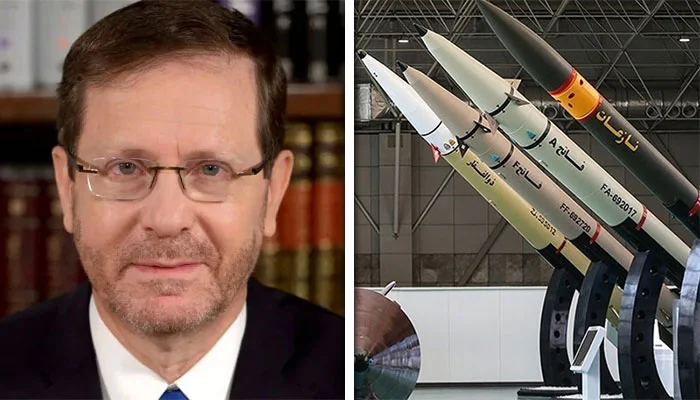 اسرائیلی صدر نے نئے ایرانی بیلسٹک میزائل کو بڑا چیلنج قرار دیدیا