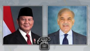 شہباز شریف کا انڈونیشین صدر سے ٹیلیفونک رابطہ سکیورٹی صورتحال پر اظہار تشویش