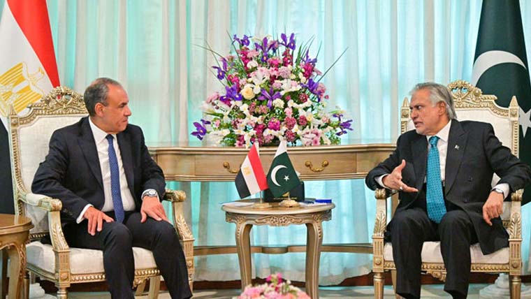 پاکستان اور مصر کا مشترکہ وزارتی کمیشن فعال بنانے پر اتفاق تجارت کے فروغ پر زور