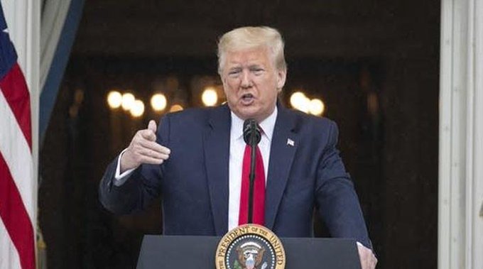 ایرانی قیادت کو تیزی سے ختم کیا جارہاہے ایران میں جو لیڈربننا چاہتا ہے مارا جاتا ہے امریکی صدر ڈونلڈ ٹرمپ