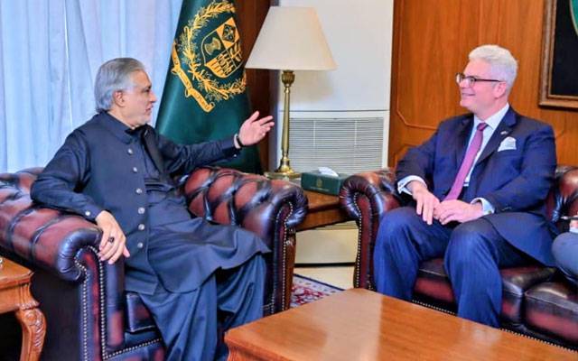 وزیر خارجہ اسحاق ڈار سے قائم مقام امریکی الامور زیکری ہارکن رائیڈر کی ملاقات