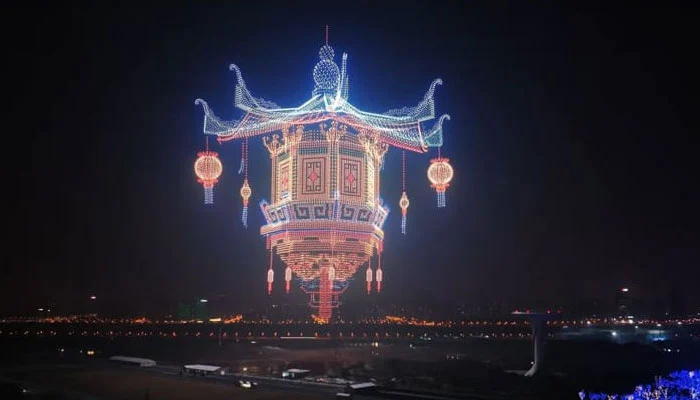 چینی کمپنی نے 22 ہزار سے زائد ڈرونز اڑا کر نیا عالمی ریکارڈ قائم کر دیا