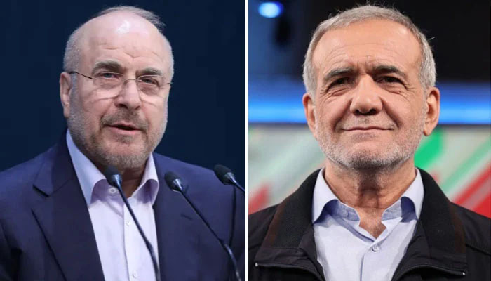 ایران میں کوئی شدت پسند نہیں سب ایرانی اور انقلابی ہیں پزشکیان اور قالیباف کا ٹرمپ کے بیان پر رد عمل