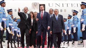 ایران سے مذاکرات جے ڈی وینس کی قیادت میں امریکی وفد اسلام آباد پہنچ گیا