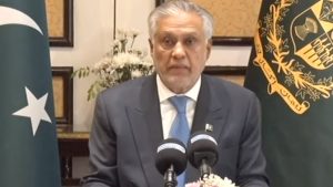 امید ہے امریکا ایران امن کیلئے بات چیت اور جنگ بندی جاری رکھیں گے اسحاق ڈار