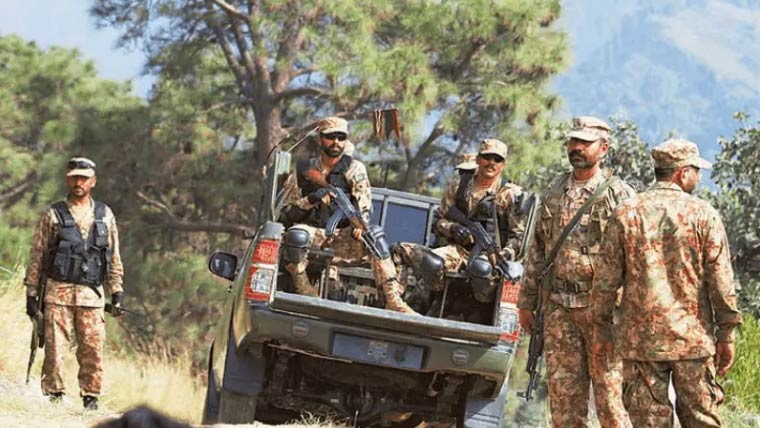 سکیورٹی فورسز کا بنوں میں خفیہ اطلاع پر آپریشن 2 خوارج ہلاک