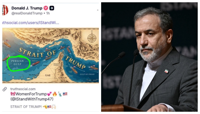 آبنائے ہرمز کو آبنائے ٹرمپ قرار دینے پر ایرانی وزیر خارجہ کا امریکی صدر کو جواب
