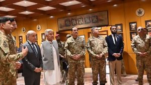 آپریشن غضبُ الحق دہشتگردوں کیخلاف پوری قوت سے جاری ہے شہباز شریف