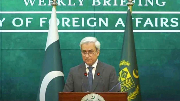پاکستان مشرق وسطیٰ میں کشیدگی کے خاتمے کیلئے کردار ادا کررہا ہے ترجمان دفتر خارجہ