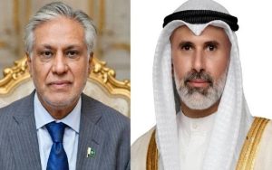 وزیر خارجہ اسحاق ڈار کا کویتی ہم منصب سے رابطہ خطے کی صورتحال پر تبادلہ خیال