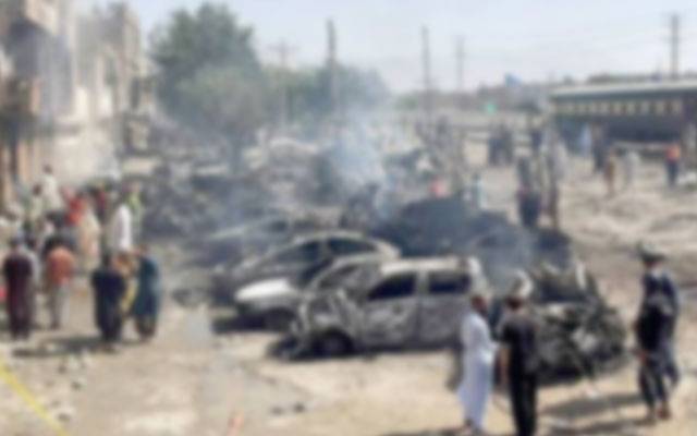 کوئٹہ میں ریلوے ٹریک پر دھماکا ایف سی اہلکاروں سمیت 14 افراد جاں بحق