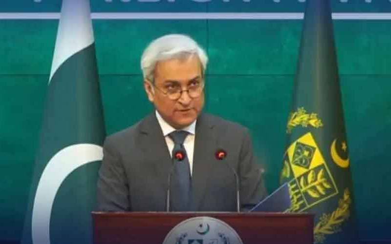 پاکستان سندھ طاس معاہدے کے تحت دریائے چناب پر اپنے حقوق کی حفاظت کرے گا دفتر خارجہ