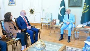 وزیراعظم سے کروشین وزیر خارجہ کی ملاقات باہمی تعاون کے فروغ پر اتفاق