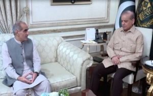 وزیراعظم شہباز شریف سے خواجہ سعد رفیق کی ملاقات سیاسی صورتحال پر تبادلہ خیال