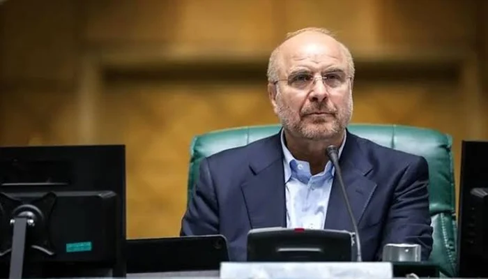 ایران اور عراق اپنے مستقبل کے فیصلے کسی غیر ملکی طاقت کو کرنے کی اجازت نہیں دیں گے قالیباف