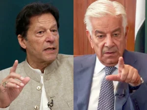 یہ وقت کس کی رعونت پہ خاک ڈال گیا خواجہ آصف کی عمران خان پر طنزیہ ویڈیو وائرل