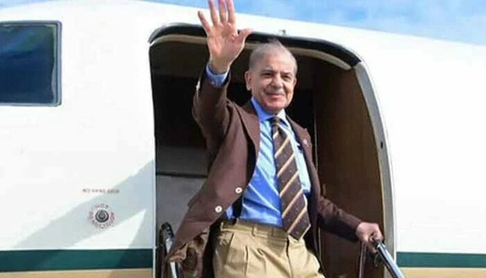 وزیراعظم شہباز شریف برطانیہ کے دورے پر روانہ