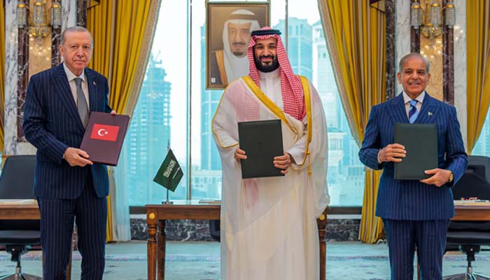 سعودیہ پر حوثی حملوں کے بعد سعودی عرب ترکیہ اور پاکستان کے اعلیٰ فوجی حکام کا ہنگامی اجلاس طلب