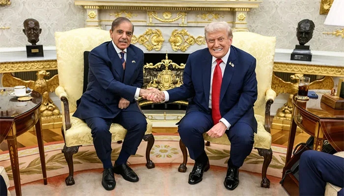 ٹرمپ کی بھارتی جارحیت پر پاکستان کے مؤقف کی حمایت شہباز شریف کا بیان سوشل میڈیا پر شیئرکردیا