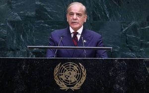 وزیراعظم شہباز شریف کے خطاب کے دوران جنرل اسمبلی میں تالیاں بجتی رہیں