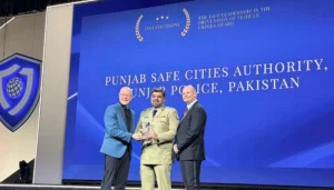 سیف سٹی نے امریکہ میں انٹرنیشنل ایسوسی ایشن آف چیفس آف پولیس (IACP) کا عالمی ایوارڈ حاصل کر لیا