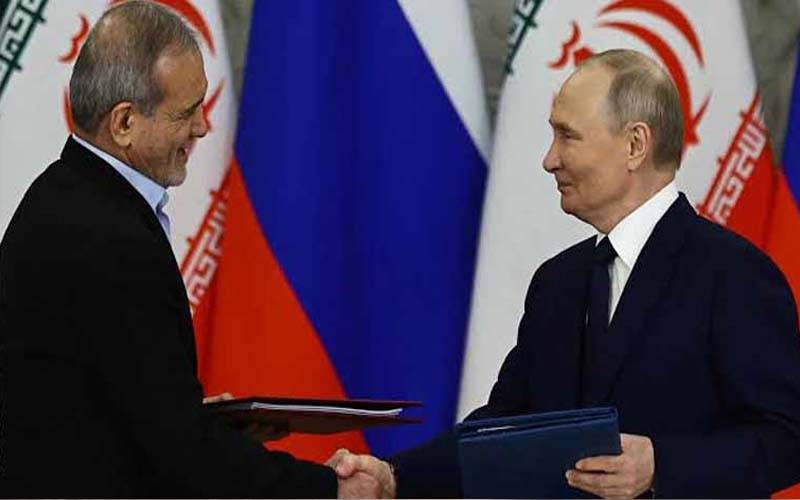 روس اور ایران کے درمیان 8 جوہری پاور یونٹس کی تعمیر کے معاہدوں پر دستخط